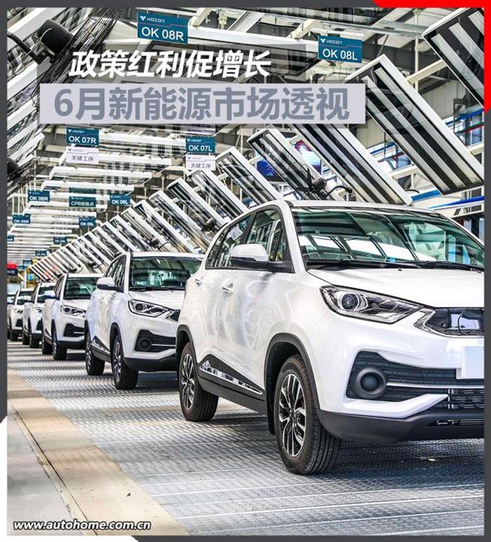 退补前冲量 6月新能源乘用车市场解读