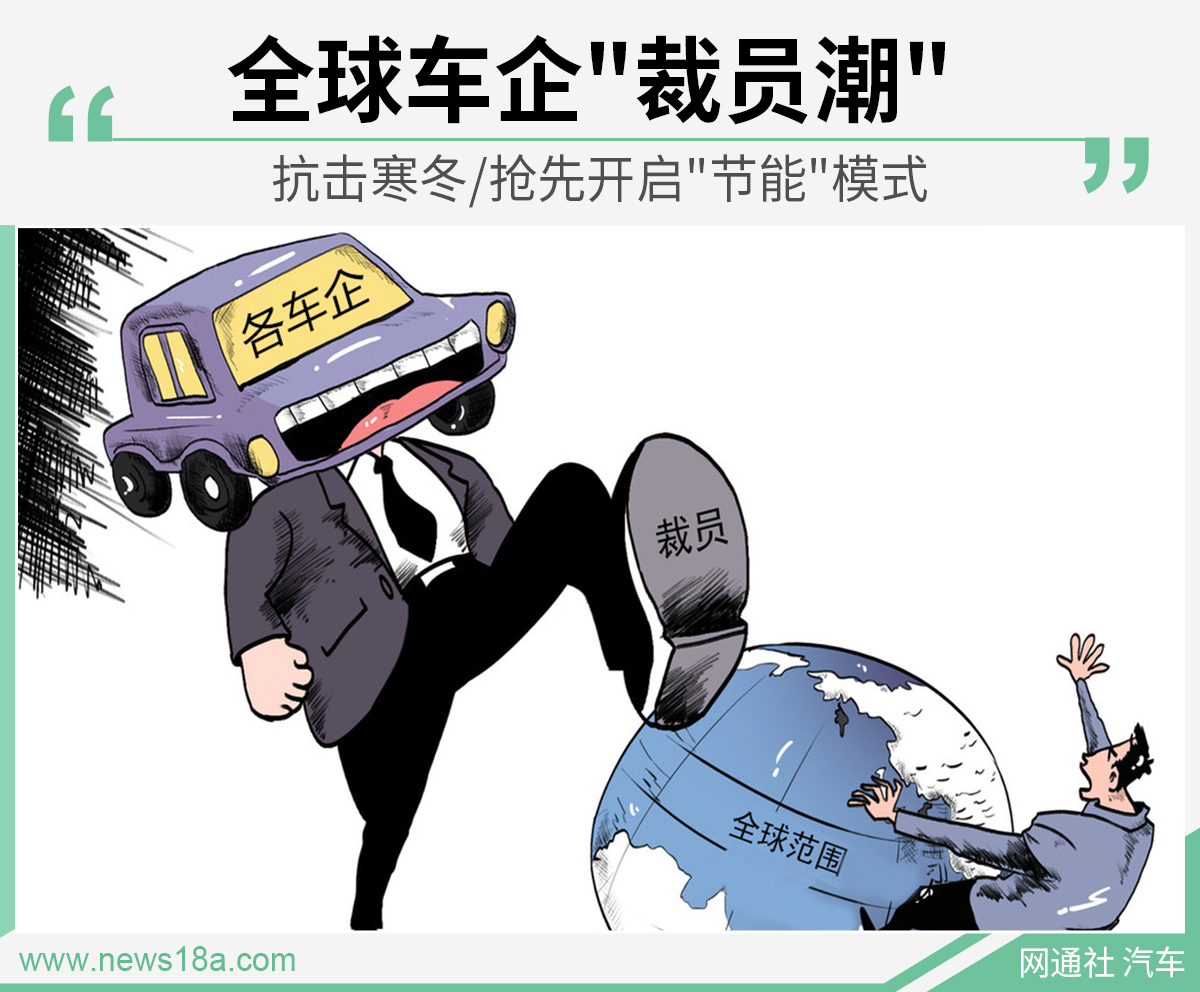 全球车企"裁员潮" 抗击寒冬/抢先开启"节能"模式