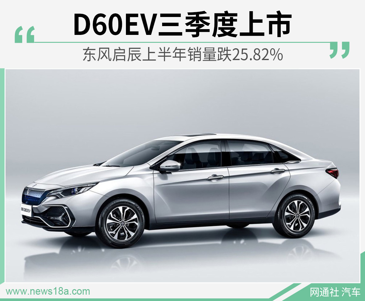 东风启辰上半年销量跌25.82% D60EV三季度上市