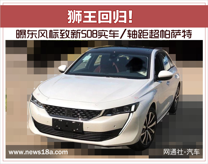 狮王回归！ 曝东风标致新508实车/轴距超帕萨特