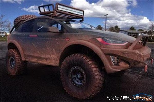 电动怪兽来袭 特斯拉MODEL X越野版曝光