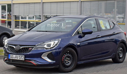 欧宝Astra GSi谍照曝光 将搭1.6T发动机