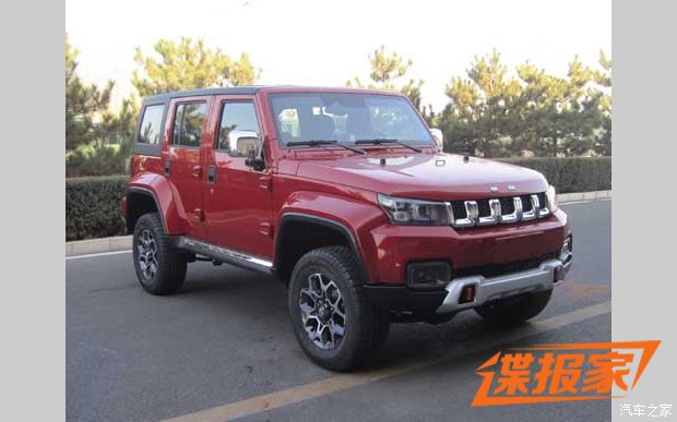4月18日亮相 BJ40L将更名为BJ40 Plus