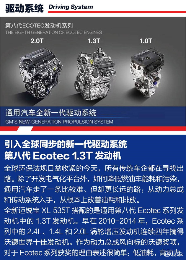 全新迈锐宝XL 535T发动机技术剖析