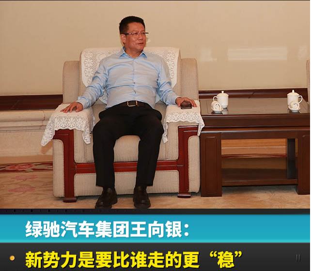 绿驰汽车集团王向银：新势力是要比谁走的更“稳”