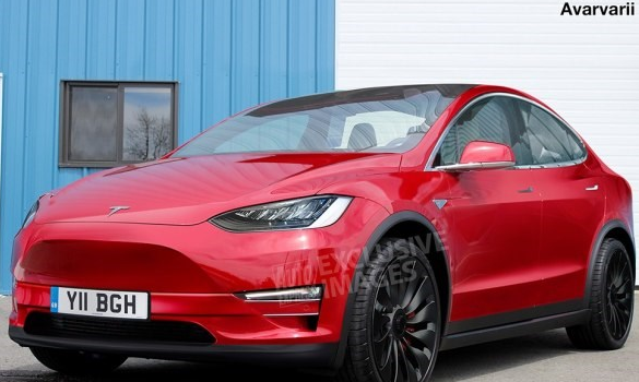 与MODEL 3同平台 特斯拉MODEL Y假想图