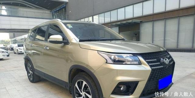 7万就能买到4米8的中型SUV，标配ESP全景天窗，8AT手自一体