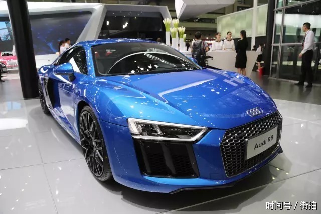 奥迪R8中国专享型，价值262.8万元超跑，车展实拍！