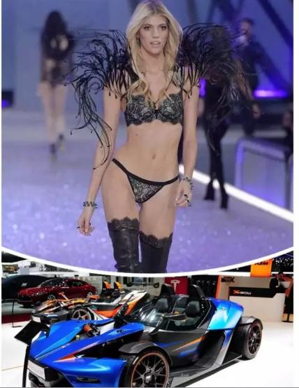 每日豪车美女：KTM-X-BOW VS 维秘天使