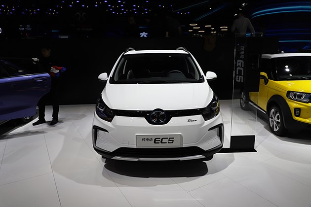 北汽新能源EC5或6月上市 NEDC综合续航里程403km