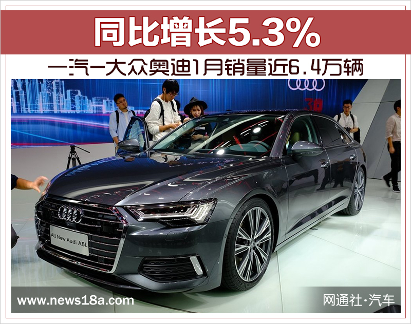 同比增长5.3% 一汽-大众奥迪1月销量近6.4万辆