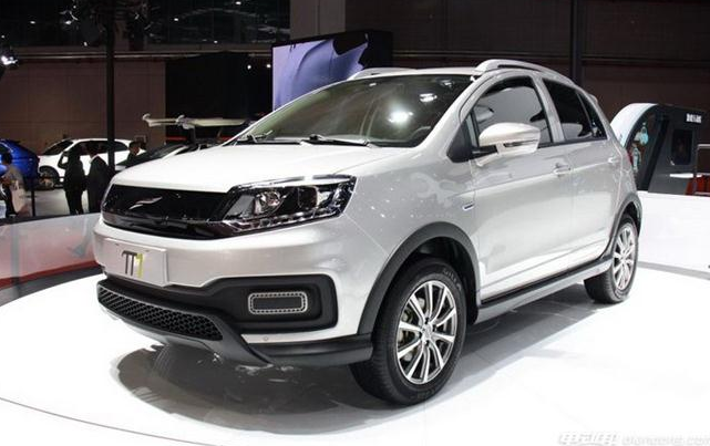 10万元以内的纯电动SUV 云度首款车π1将于10月10日上市