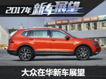 Teramont/新CC等 大众2017年新车展望