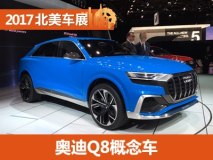 2017北美车展：奥迪Q8概念车正式发布