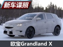 3008姊妹车？ 曝欧宝Grandland X谍照