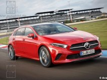 基于新MFA平台打造 奔驰全新A级效果图