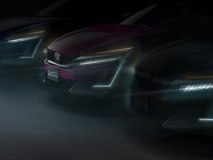 4月首发 本田CLARITY纯电/混动版预告图