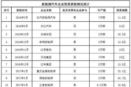 从十张新能源汽车生产资质 看政府“发牌”特点