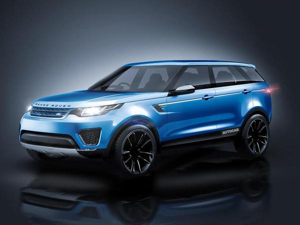 路虎全新SUV Velar效果图曝光 或推纯电/混动版