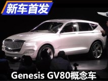 2017纽约车展：Genesis GV80概念车发布