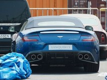 2017上海车展探馆：Vanquish S敞篷版