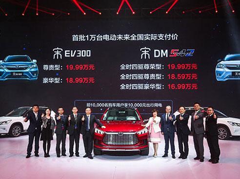 上海车展比亚迪推新能源SUV，还是自主双兄弟！
