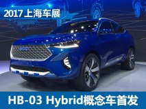 2017上海车展：哈弗HB-03 Hybrid概念车