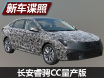 与效果图差异明显 曝睿骋CC量产版谍照
