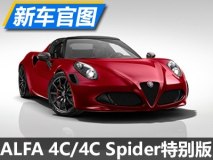 面向日本 ALFA 4C/4C Spider特别版官图