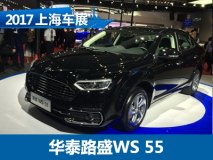 2017上海车展：华泰路盛WS 55正式首发