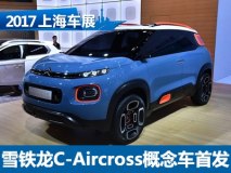 2017上海车展：雪铁龙C-Aircross概念车