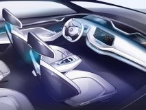 充满未来风 斯柯达VISION E内饰效果图