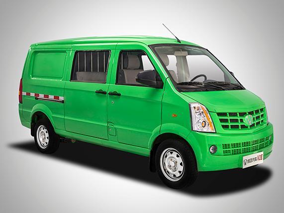 物流运输的利器 实拍成功V2E纯电动物流车