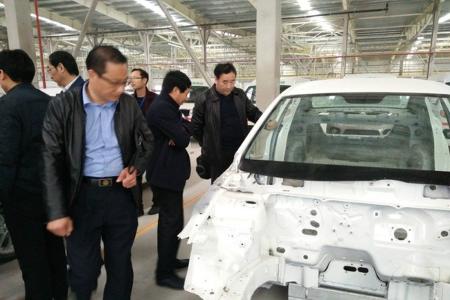 省科协领导一行莅临比克汽车指导调研