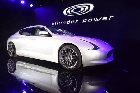 韬光养晦 蓄势待发 — 全新电动汽车Thunder Power亮相上海