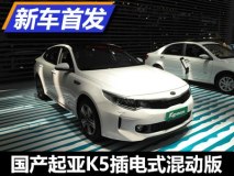 2017深港澳车展：国产K5插电混动版发布