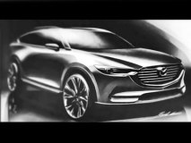 CX-5的7座版 马自达CX-8设计草图曝光