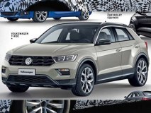 配阻尼可调减振器 曝大众T-ROC更多信息
