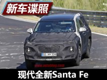 最近家族式设计 曝现代新Santa Fe谍照
