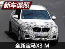 最大输出功率425马力 宝马X3 M谍照曝光