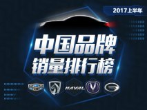 吉利登顶 评2017上半年中国品牌销量