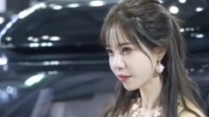超美美女车模