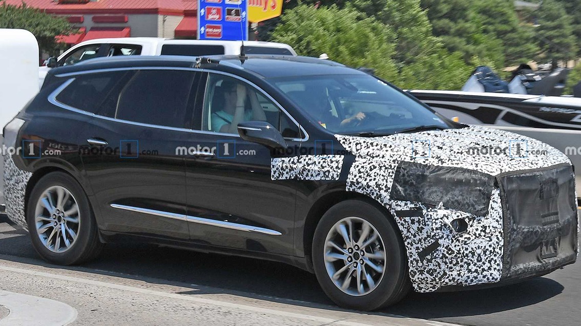 外观微调/即将国产 别克海外版新款昂科雷曝光