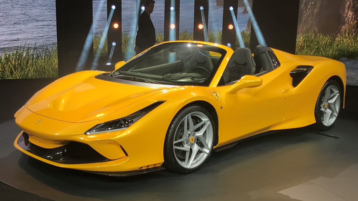 仅需2.9秒破百/售341.80万 法拉利F8 Spider