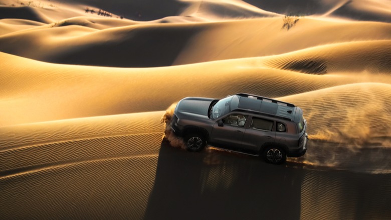 更野更智能 14.89万起哈弗大狗追猎版带你一起大漠撒撒野