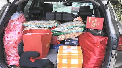 过完年回城，车子拉土特产注意，做错不仅影响安全，还要被罚