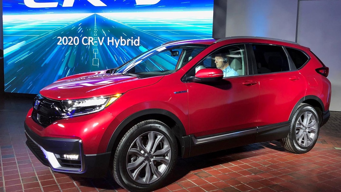 曝新款本田CR-V实车 外观内饰升级/提供多种动力