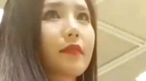 韩国美女车模小姐姐，摇头真是太可爱了吧