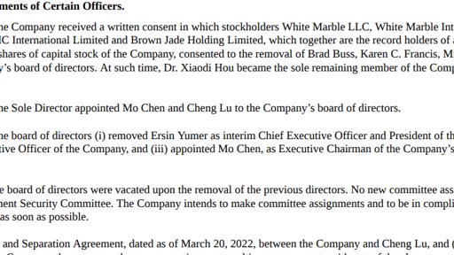 图森未来任命新CEO