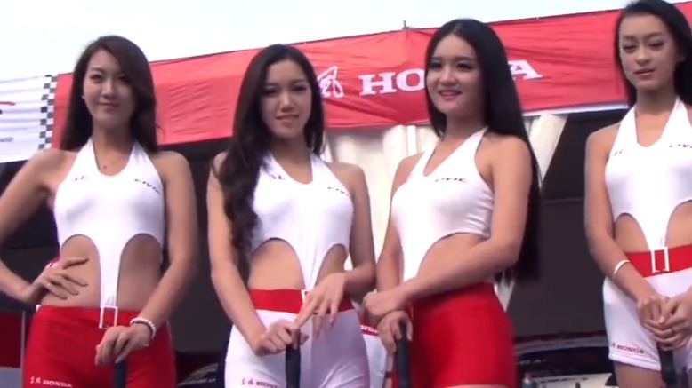 身材火辣 俏皮可人！CTCC房车锦标赛车模集锦